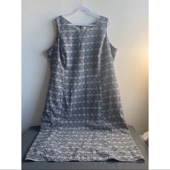 Maxi Dress Black and White 26W - Picture 1 of 7